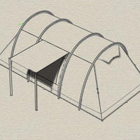 帐篷三维模型、出样