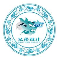 logo设计餐饮公司LOGO设计产品企业门店标志品牌卡通食品