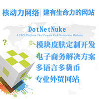 核动力网站建设DotNetNuke